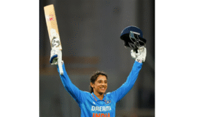 Smrithi mandhana celebrate her century