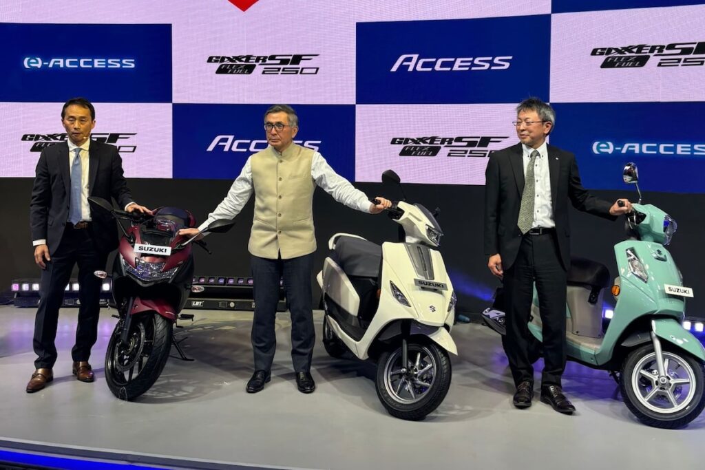 Launching ceremony of Suzuki e-Access