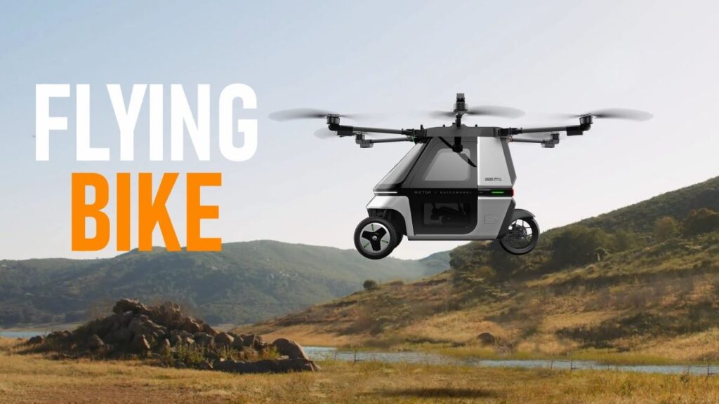 उड़ने वाली बाइक! Skyrider X6